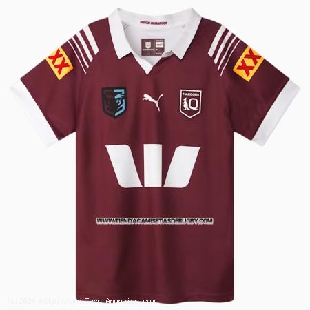  camiseta rugby Queensland Maroons 