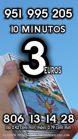  Consulta tarot y videncia 10 minutos 3€ 